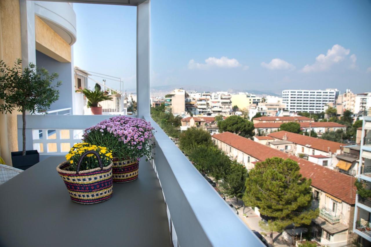 Appartamento Boutique Penthouse Next To Stavros Niarchos Foundation Atene Esterno foto