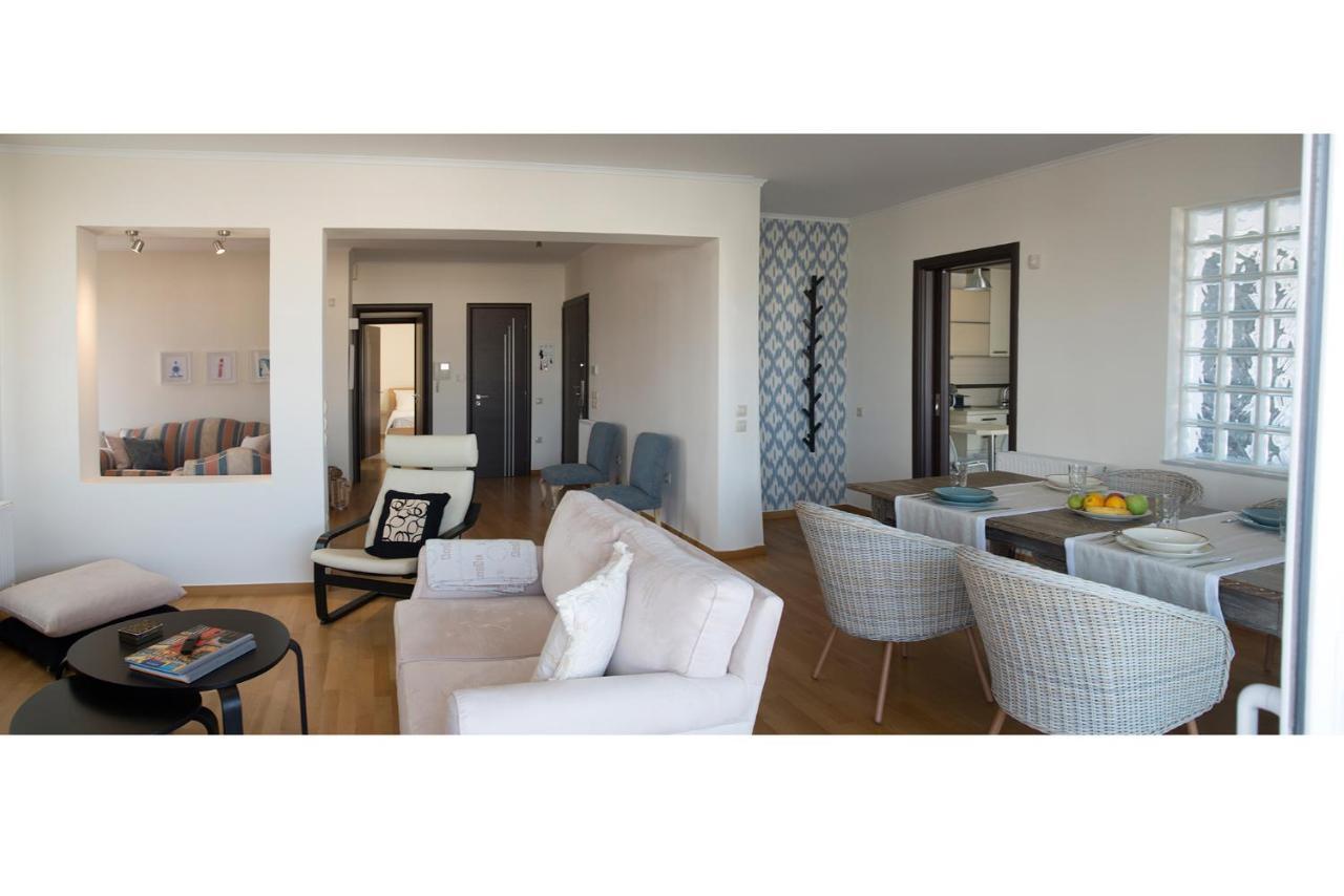 Appartamento Boutique Penthouse Next To Stavros Niarchos Foundation Atene Esterno foto