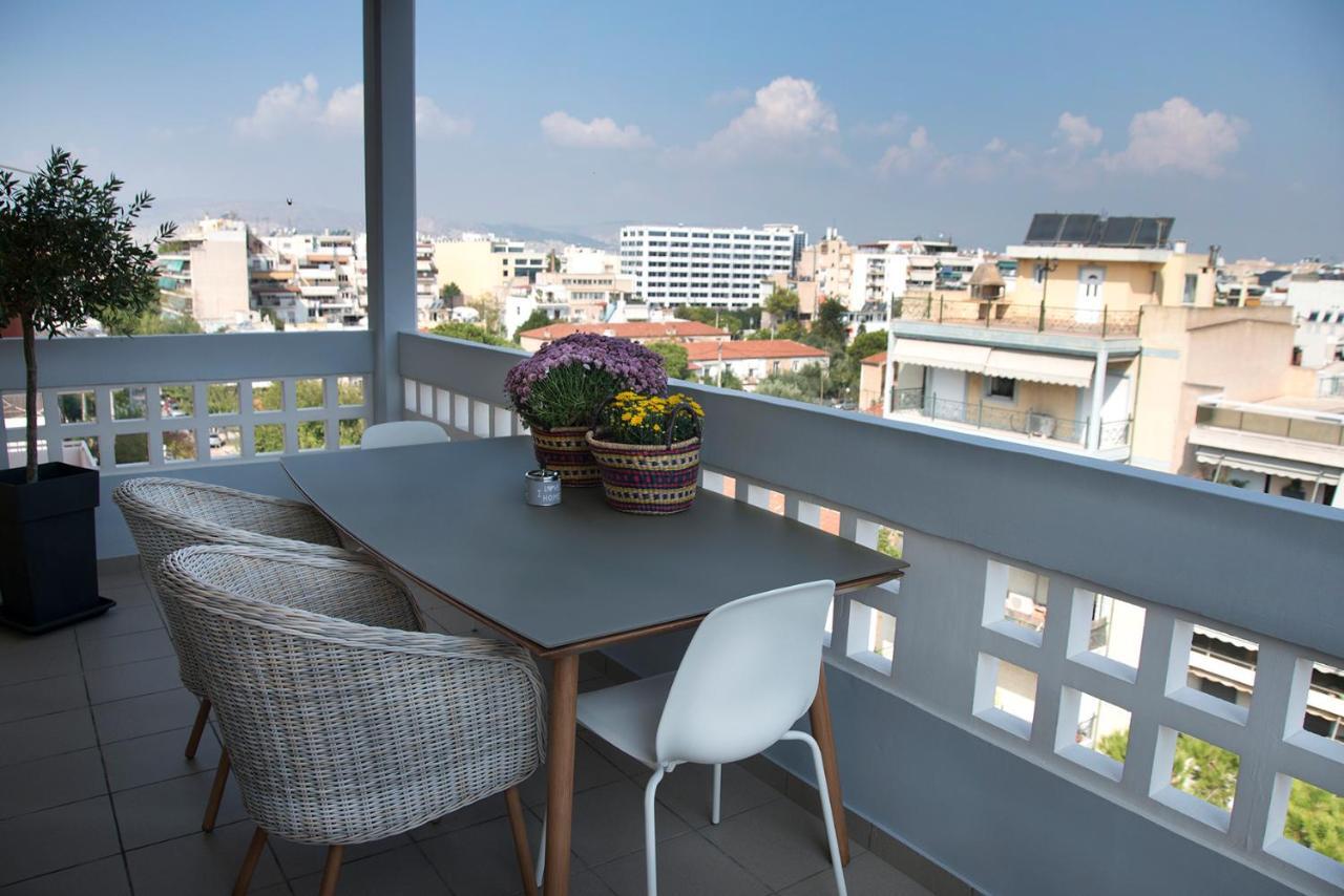 Appartamento Boutique Penthouse Next To Stavros Niarchos Foundation Atene Esterno foto