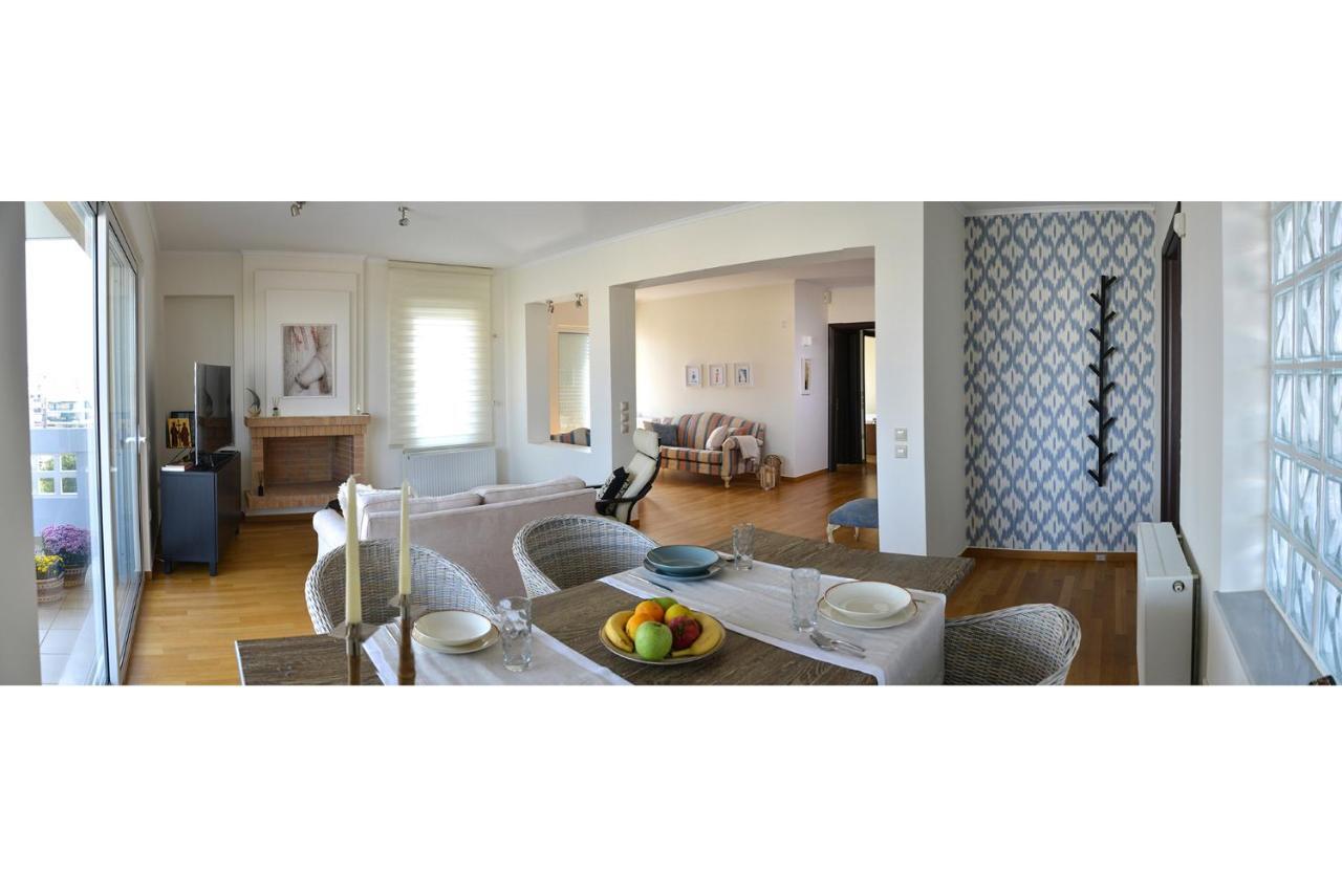 Appartamento Boutique Penthouse Next To Stavros Niarchos Foundation Atene Esterno foto